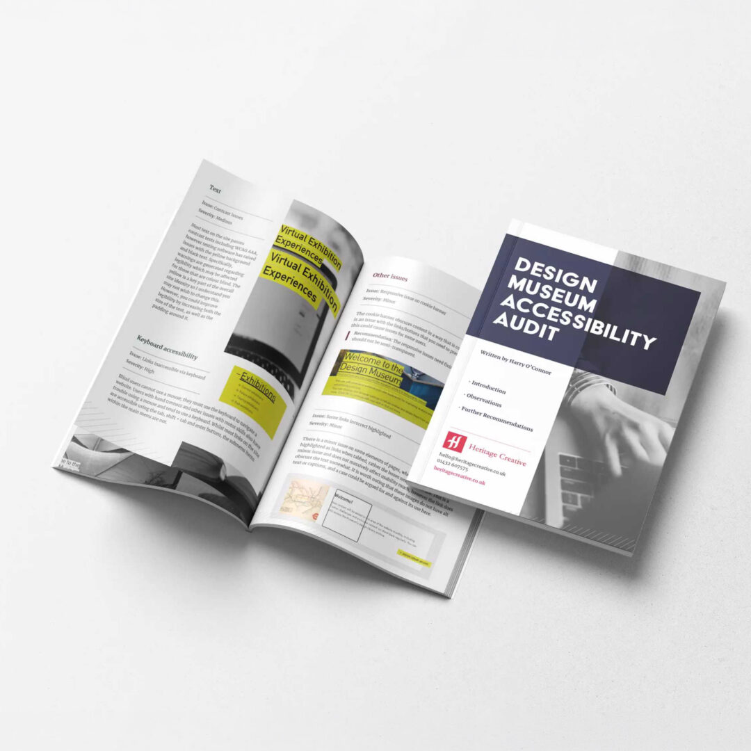 Design museum audit