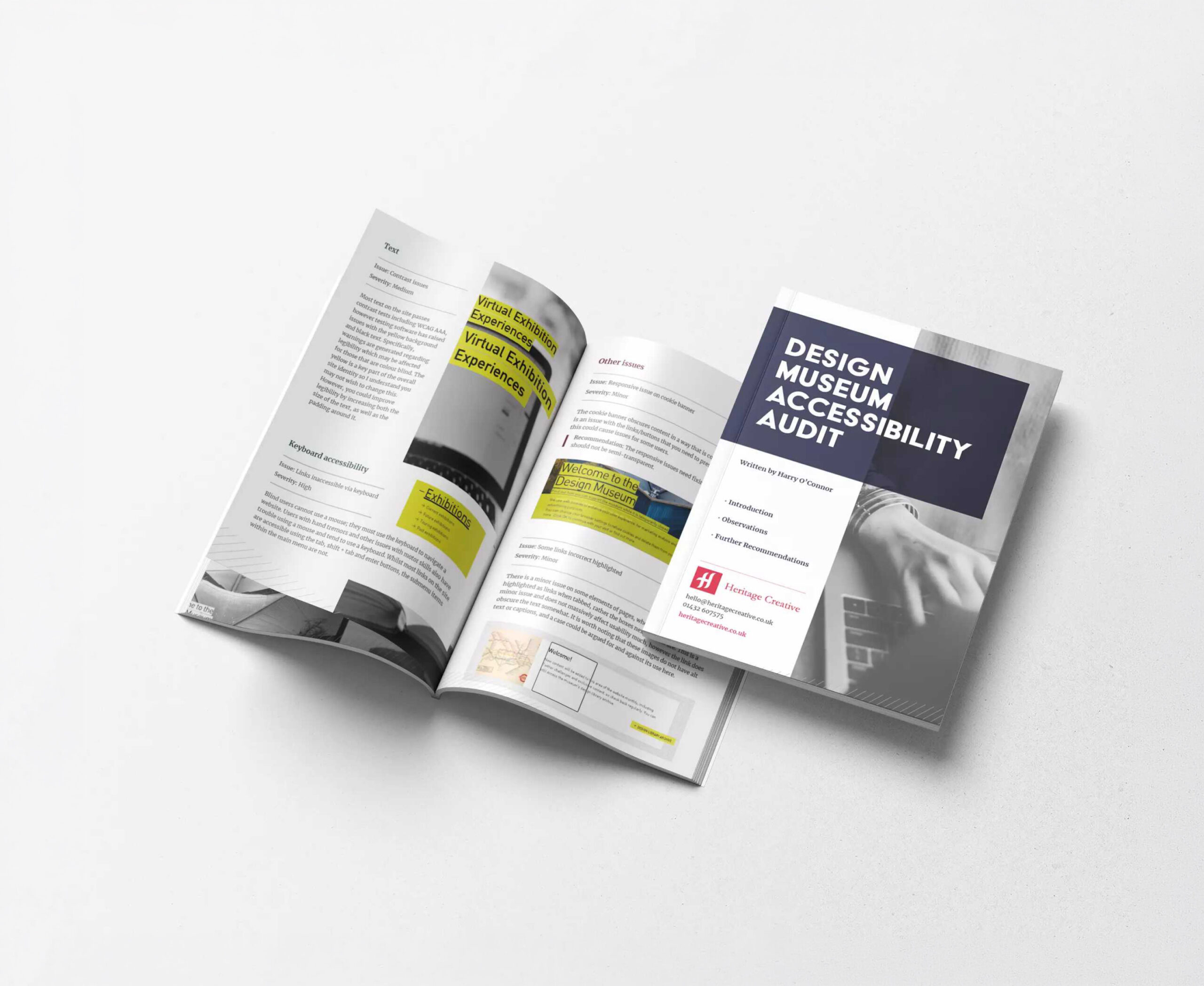 Design museum audit